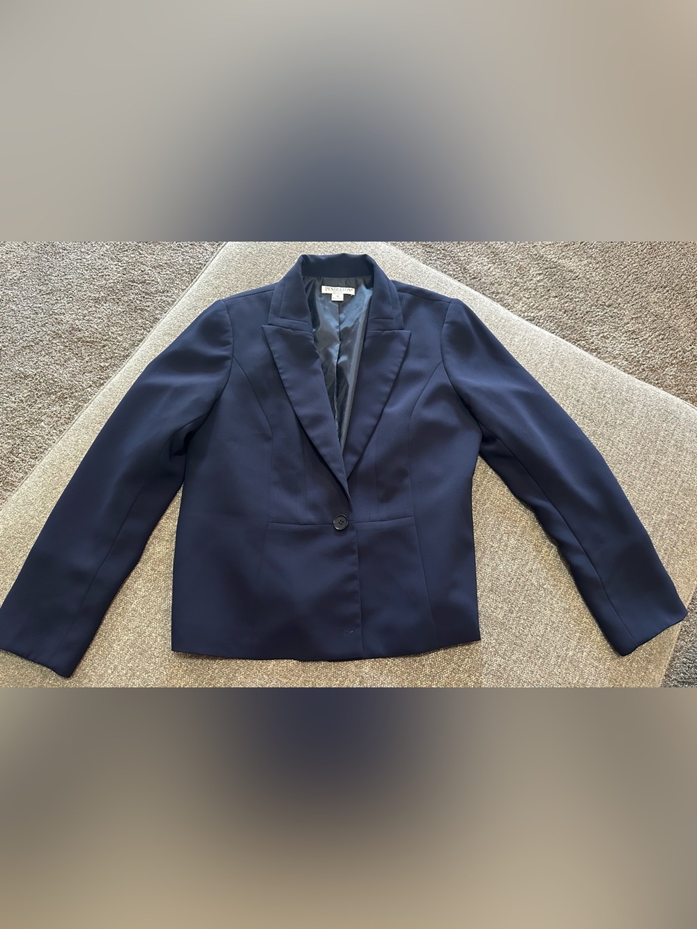Pendleton Blazer Women’s Size 12 Petite Navy